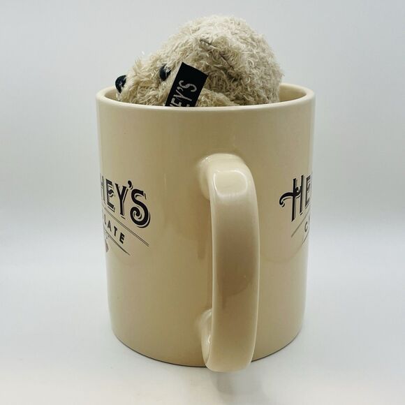 Hershey's Chocolate Jumbo Ceramic Coffee Mug Large 5" Galerie With Teddy Bear - Picture 5 of 9